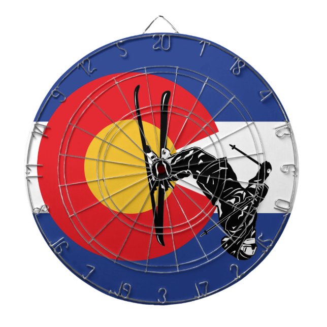 Ski Colorado Dartboard (Front)