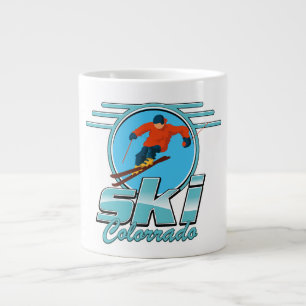 ski Colorado logo Large Coffee Mug
