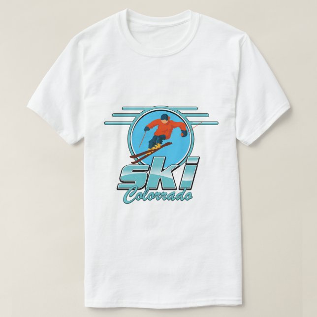 ski Colorado logo  T-Shirt (Design Front)