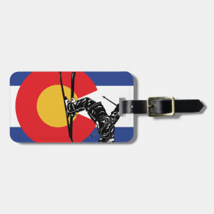 Ski Colorado Luggage Tag