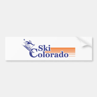 Ski Colorado (male) Bumper Sticker