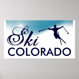 ski colorado poster