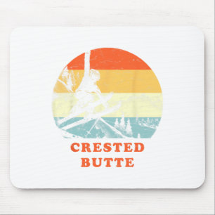 Ski Crested Butte Mouse Mat