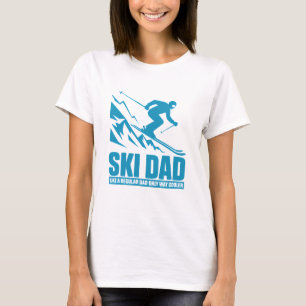 Ski Dad Cool Funny Gift for Winter Sports Dads T-Shirt