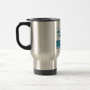 Ski Dad – Cooler Than a Regular Dad Design Travel Mug