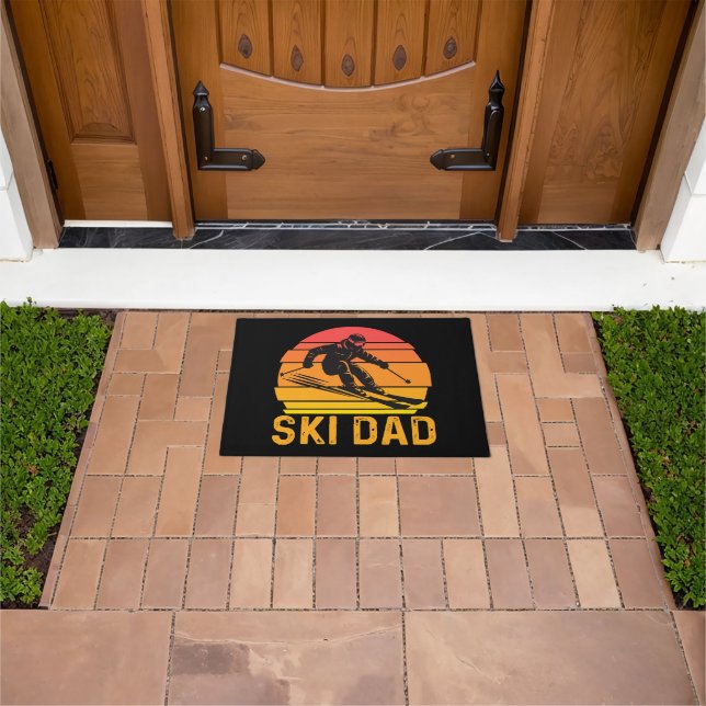 ski dad doormat (Outdoor)