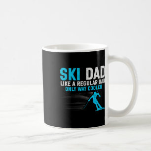 Ski Dad Funny Skier Design For Men Winter Sports S Coffee Mug