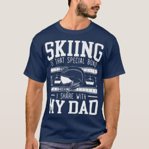 Ski Dad Helmet Snow  T-Shirt