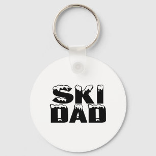 Ski Dad Key Ring
