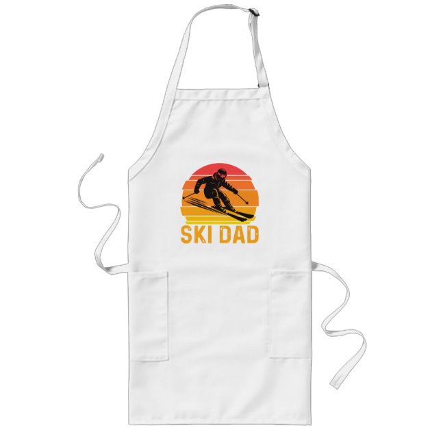 ski dad long apron (Front)