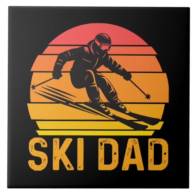 ski dad tile (Front)