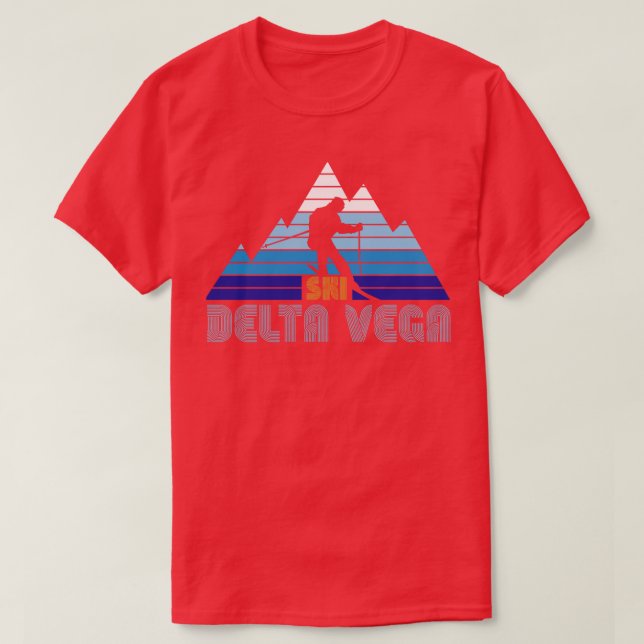 Ski Delta Vega 3 T-Shirt (Design Front)