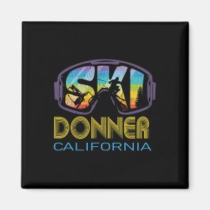 Ski Donner California Skiing Vacation  Magnet