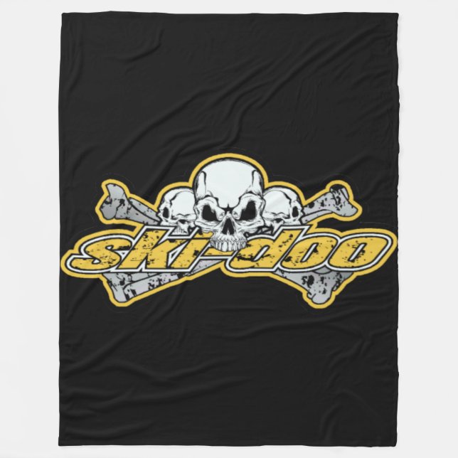 Ski-Doo Cover Fleece Blanket (Front)