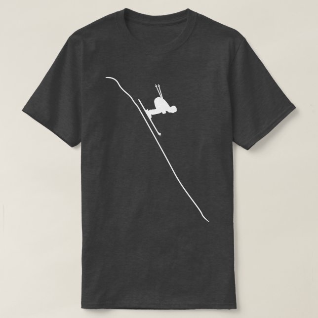 Ski downhill T-Shirt (Design Front)