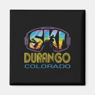 Ski Durango Colorado Skiing Vacation  Magnet