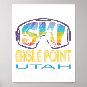 Ski Eagle Point Utah Skiing Vacation Poster