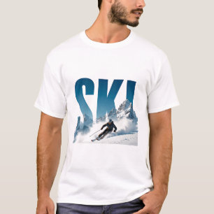 Ski Editorial Alpine Sports Graphic T-Shirt