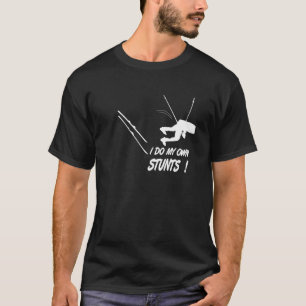 ski fall accident  sayings snow winter sports T-Shirt