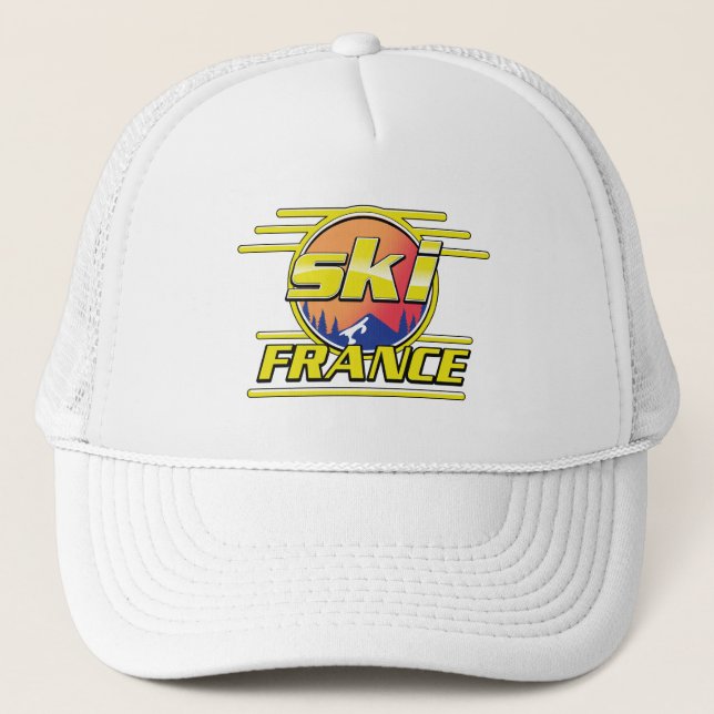 ski France 80s logo. Trucker Hat (Front)