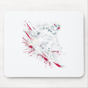 Ski Freestyle Skiing Freeski Winter Extreme Sports Mouse Mat