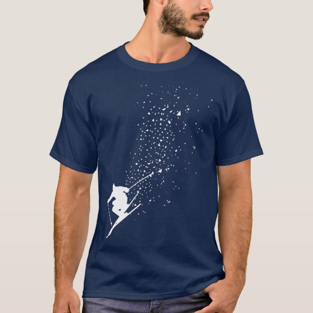Ski  Freestyle Skiing Freeski Winter Sports Gift T-Shirt (Front)