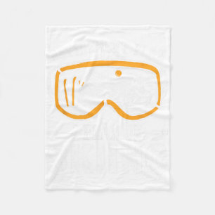 Ski Gift For Retired Men Retirement Plan I Plan On Fleece Blanket