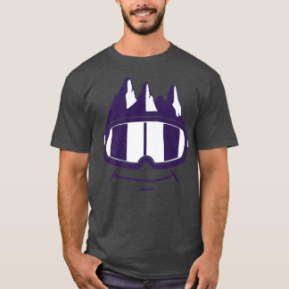 Ski glasses mountains winter sports snow T-Shirt