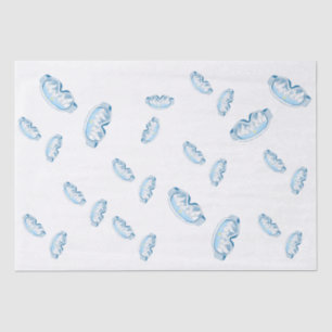 Ski Goggles with mountain reflection Tissue Paper