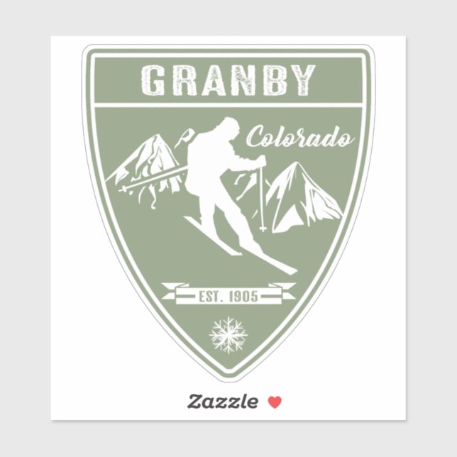 Ski Granby Colorado (Sheet)