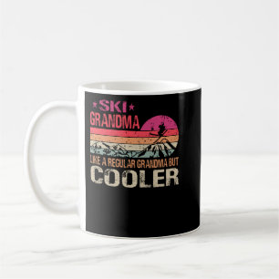 Ski Grandma Like A Regular Grandma But Cooler Ski  Coffee Mug
