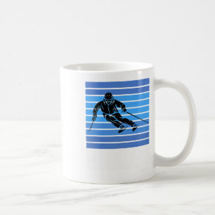 Ski Haku Japan Winter Sports Vintage Retro Skiing Coffee Mug