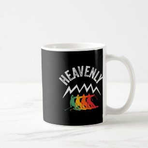 Ski Heavenly California Retro Skiing Lake Tahoe Ca Coffee Mug