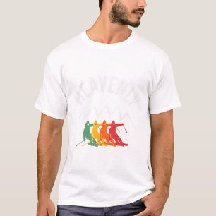 Ski Heavenly California Retro Skiing Lake Tahoe Ca T-Shirt