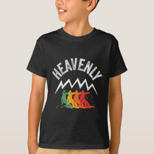 Ski Heavenly California Retro Skiing Lake Tahoe Ca T-Shirt