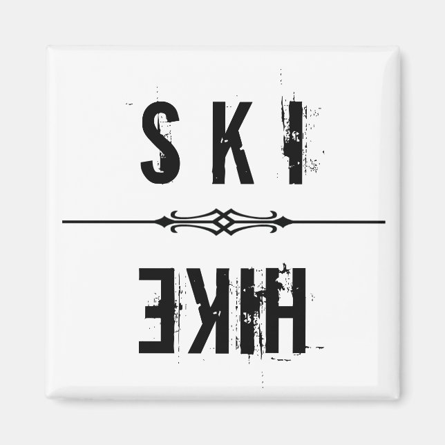 SKI / HIKE MAGNET (Front)