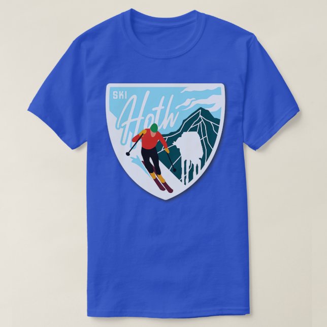 Ski Hoth 1 T-Shirt (Design Front)