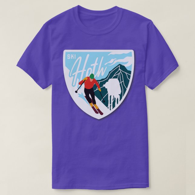 Ski Hoth 1 T-Shirt (Design Front)