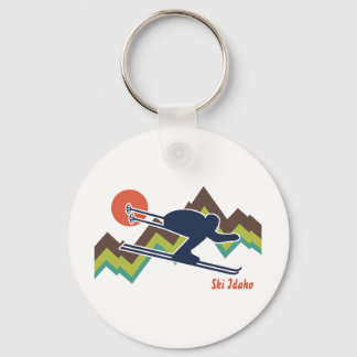 Ski Idaho Key Ring