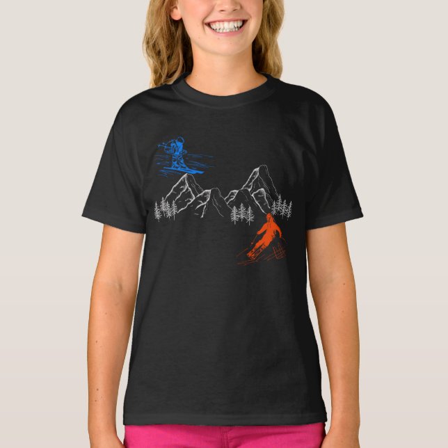 Ski In Ski Out  T-Shirt (Front)