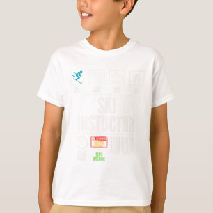 Ski Instructor Multi Tasking Decision Making Coffe T-Shirt