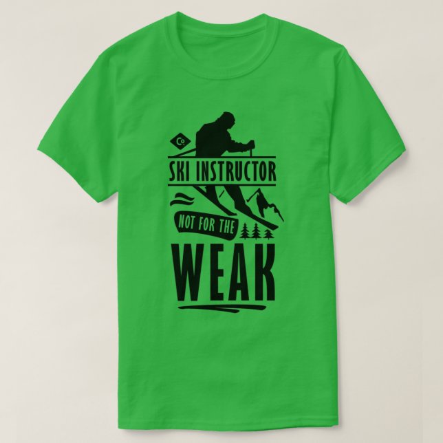 Ski instructor ski instructor 2 T-Shirt (Design Front)