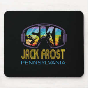 Ski Jack Frost Pennsylvania Skiing Vacation Mouse Mat