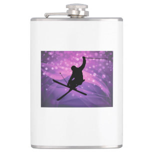 Ski Jump Hip Flask