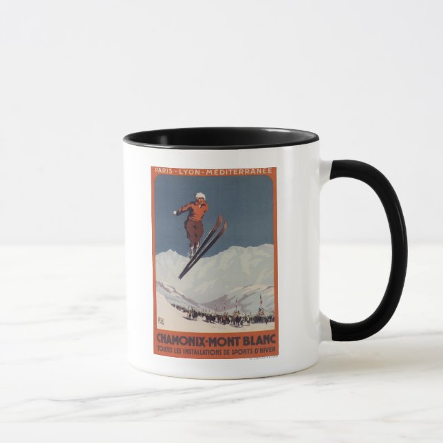 Ski Jump - PLM Olympic Promo Poster Mug (Right)