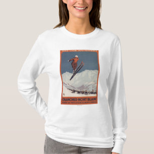 Ski Jump - PLM Olympic Promo Poster T-Shirt