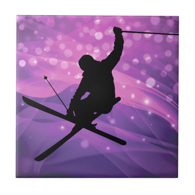 Ski Jump Tile (Front)