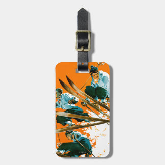 Ski Jumpers by Ski Weld Luggage Tag