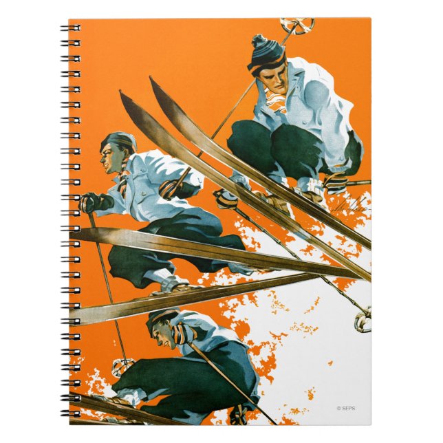Ski Jumpers by Ski Weld Notebook (Front)