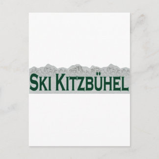Ski Kitzbuhel Postcard